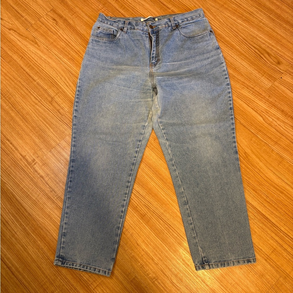 Vintage Bill Blass Jeans Womens 16 Blue Easy Fit‎ High Waist Mom 90's Y2K